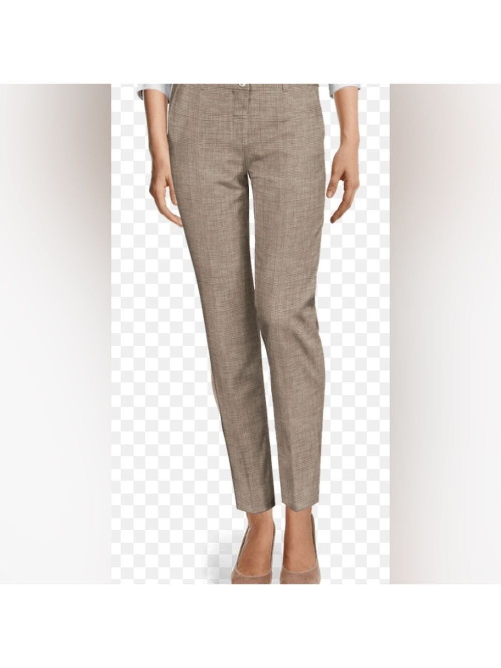 630. Zara| Taupe Trouser - 6
